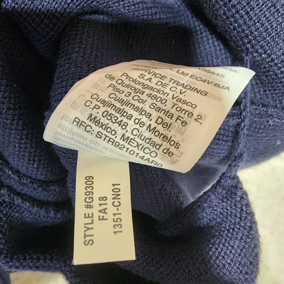 J. Crew Womens Navy Blue Cotton Blazer With Button Closure & Pockets‎ XS - Picture 4 of 9